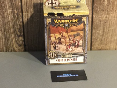 SA39231 WARMACHINE HORDES MENOTH NIB CHOIR PP PRIVATEER PRESS