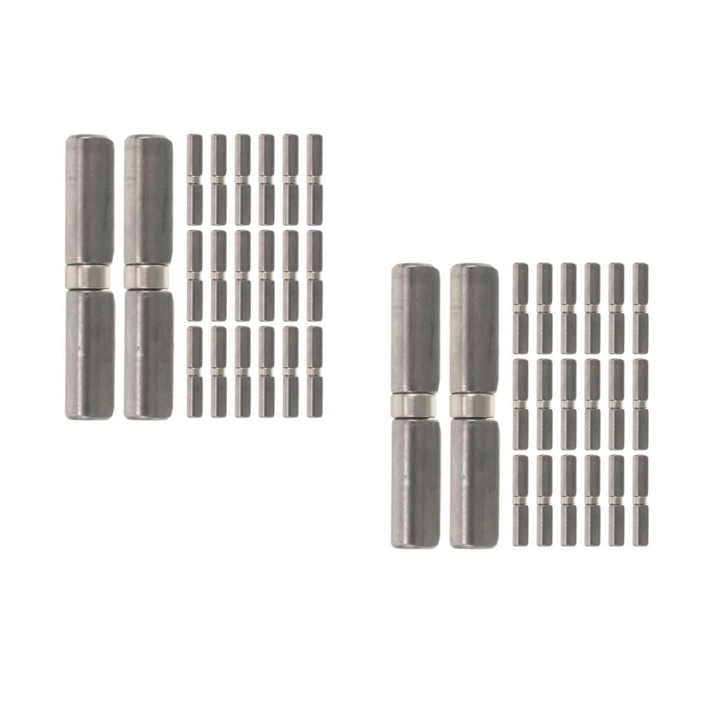 Bisagra pivotante de 40 piezas, bisagra de lágrima desmontable de 2,5"" para puerta