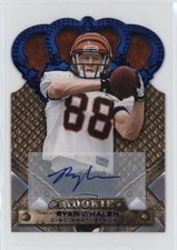 2011 Panini Crown Royale Rookie Blue Signatures 31/50 Ryan Whalen #187 Auto he0
