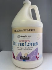 Ginger Lily Farms Botanicals Soothing Butter Lotion 100% Vegan ~ 1 Gal