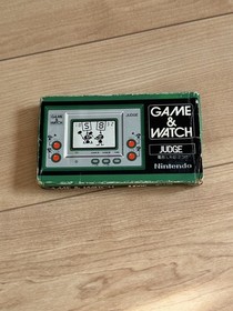 NINTENDO Game & Watch Judge IP-05 Green Wide Screen Vintage Game with Box Tested