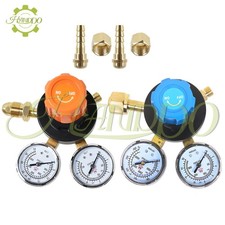 1Pack Durable Oxygen And Propane Regulators Oxygen CGA-540 / Acetylene CGA-510