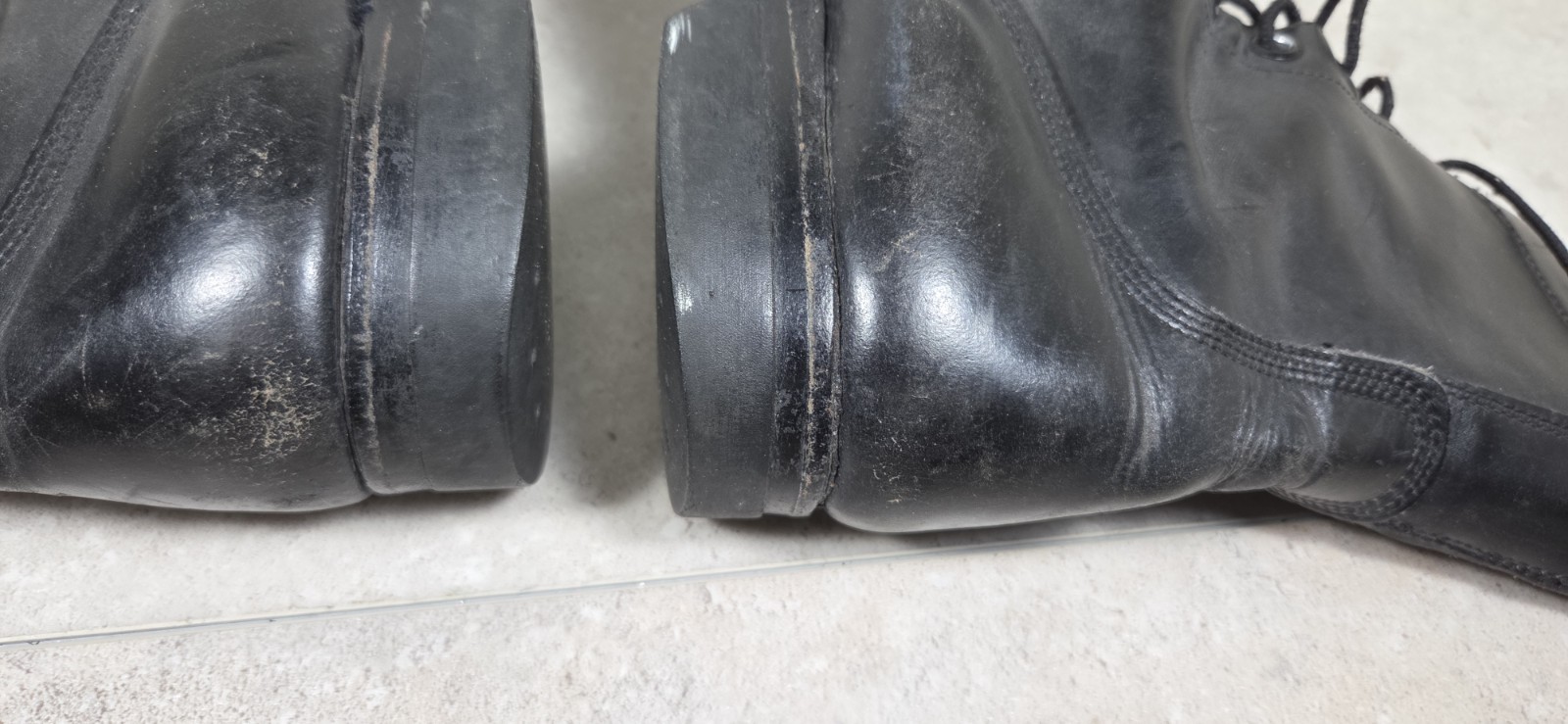 Vintage PANCO Vietnam War Era Military Boots Mens 8R Dated 1960s 1966 BILTRITE