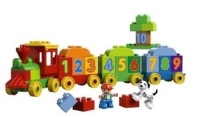 LEGO DUPLO 10558 My First Number Train Retired Complete Box Educational Toy
