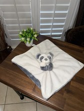 Carter's Lovey Baby Security Blanket Plush White Gray Panda Bear 2020