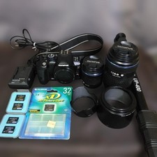 Olympus E-520 Digital SLR Camera 300mm Lens Kit Very Good JP