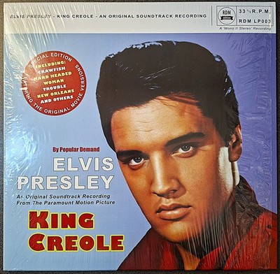 Elvis Presley - King Creole - Mono To Stereo - Original Movie Versions / 10'' RDM