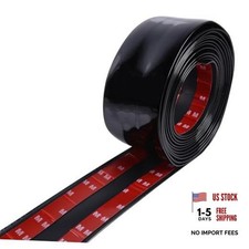 2-3/4" 70mm Heavy Duty Automotive Trim Molding 12ft Glossy Black 2-3/4" 70mm