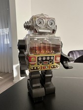 Horikawa Piston Robot   Original Vintage Blec...