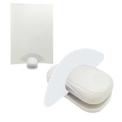 White Portable Desktop A4 Paper Document Holder Stand Typing Reading Clamp