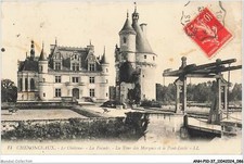ANHP10-0789-37 - Chenonceaux - El Castillo - La Fachada - la Torre De Tarugo