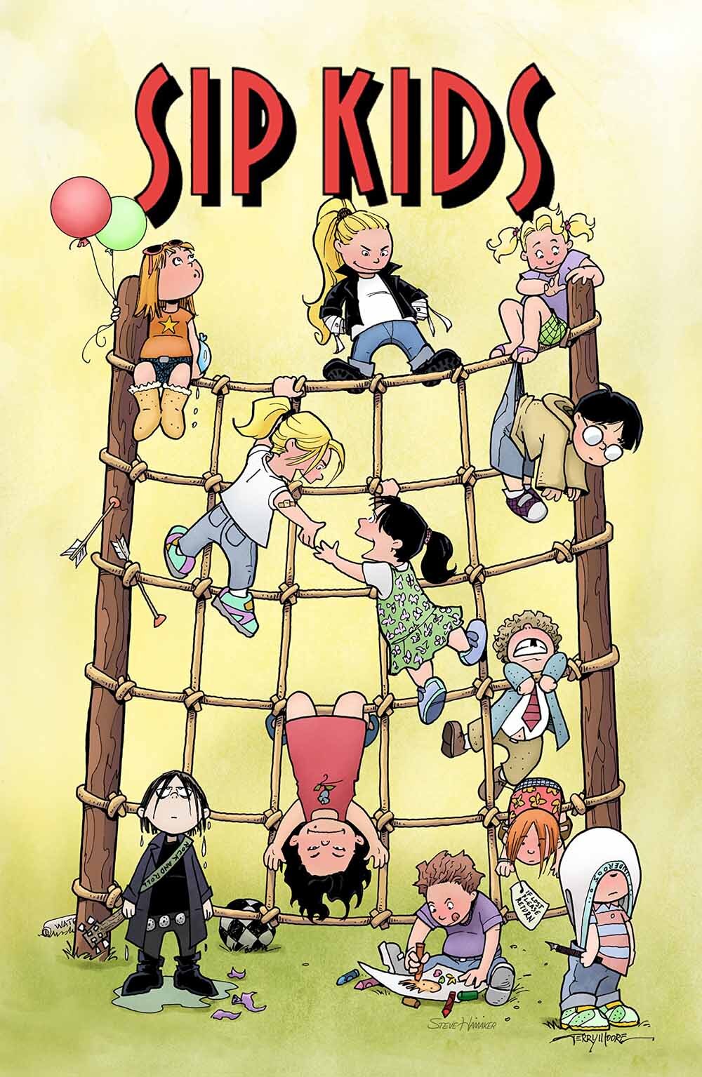 Libri Terry Moore - Sip Kids