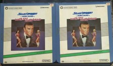 Never Say Never Again CED Video Disc Part 1 and 2 James Bond