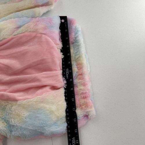 Target Unicorn Halloween Bodysuit Costume Rainbow 12-18 Months Faux Fur Baby a - Picture 4 of 10