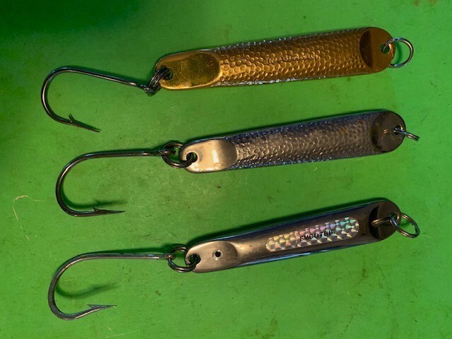 SET OF 3 HOPKINS NO=EQL SPOONS IN 3 DIFFERENT COLORS FOR WAHOO TUNA YELLOWTAIL - Image 7