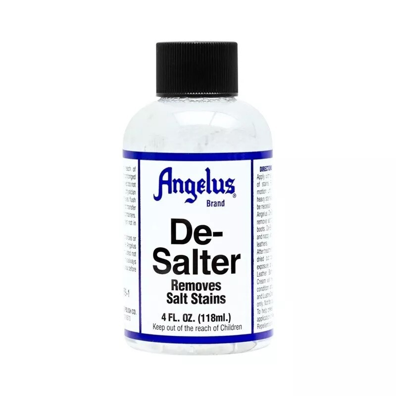 Angelus De Salter Suede Leather Cleaner Remove Salt Stain Water Snow Stain Shoes