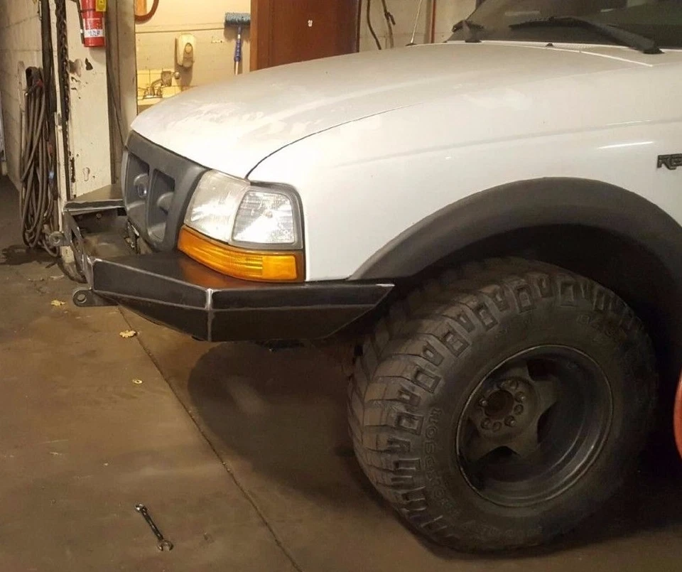 DIY Elite Ford Ranger Modular Plain Front Winch Bumper 1993-1997 Foto 4 de 4