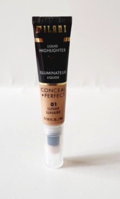 Milani CONCEAL + PERFECT Liquid Highlighter Illuminates Eyes ~ 01 LUNAR ~ NEW