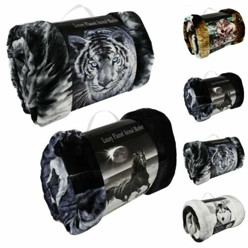 Fur Animals Blankets & Throws
