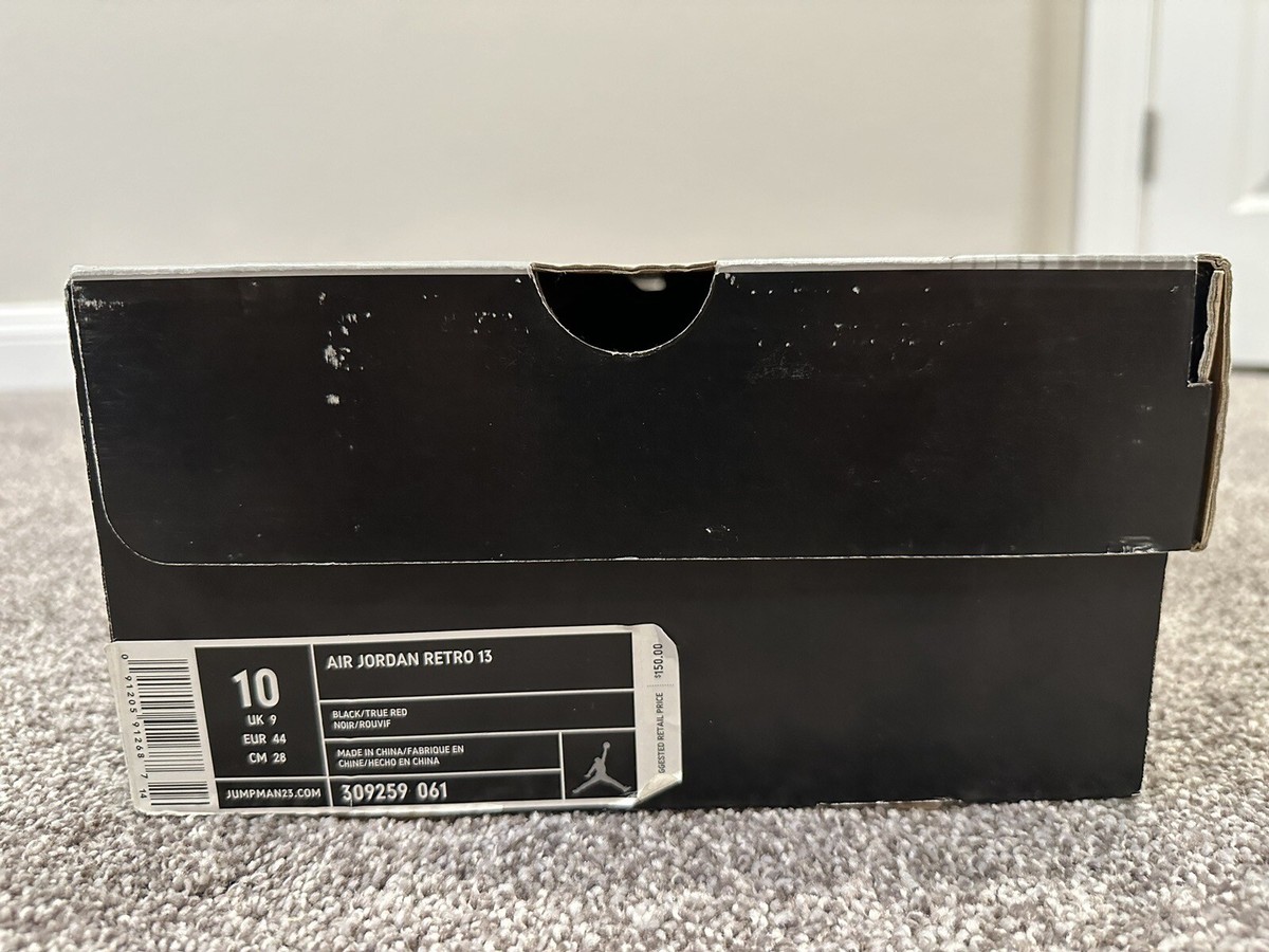 Size 10 - Air Jordan 13 Retro 2004 Bred for sale online | eBay