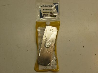 NEW RADNOR 64002356 FILLET WELD GAGE MG-11 - B2-107