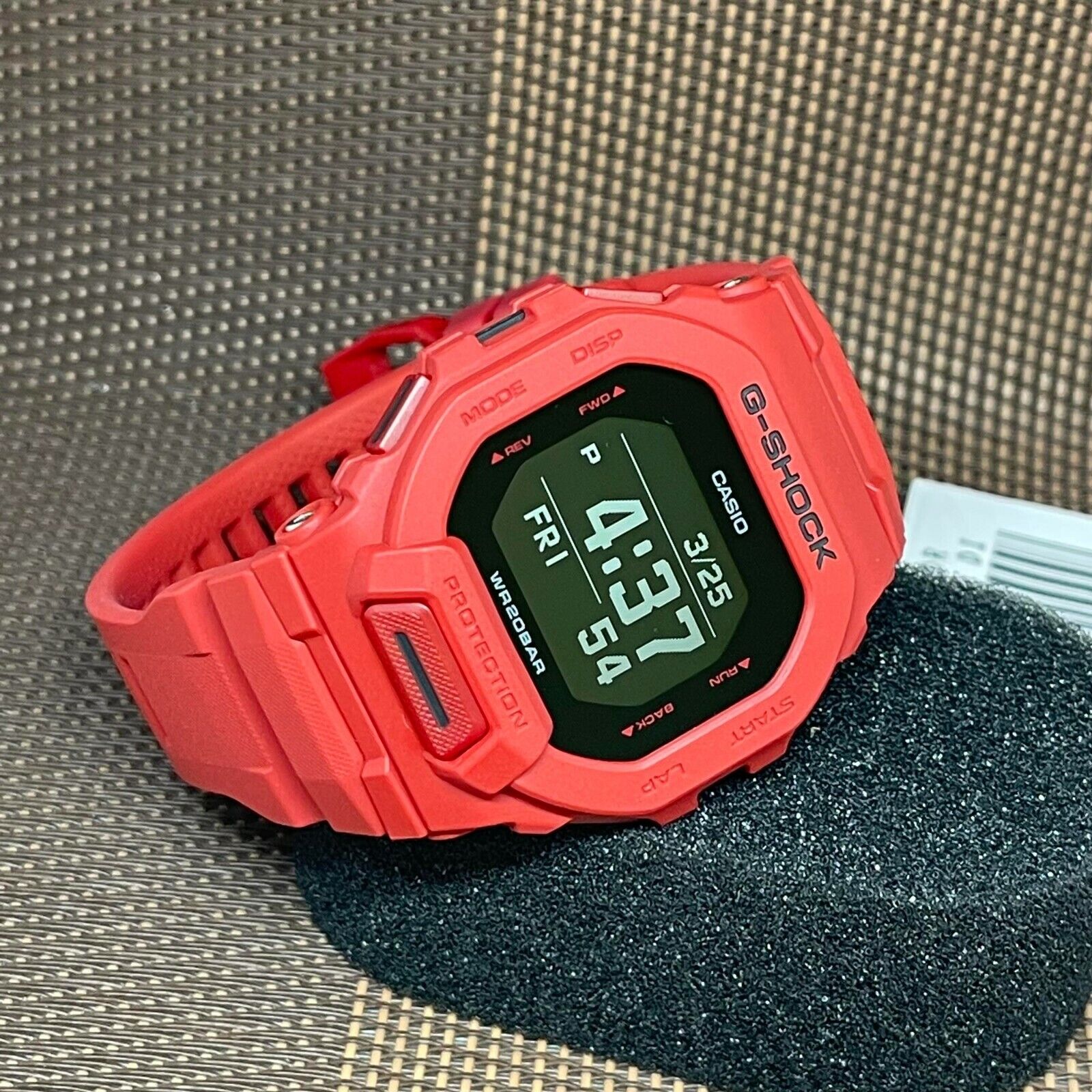 Casio G-Shock GBD-200RD-4D G-SQUAD Sporty Vibrant Red Mobile Link Training  Watch