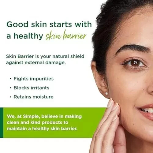 Simple Kind To Skin Refreshing Facial Wash 100 ml | 100% Soap-Free Facewash - Picture 3 of 3
