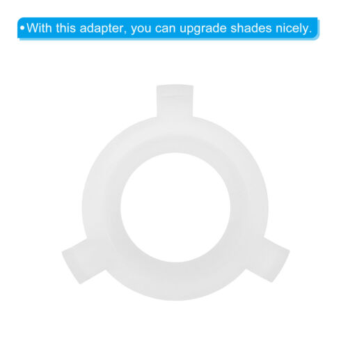 10pc E27 to E14 Lamp Shade Reducing Ring Adapter Converter Fitting Light Fixture - Picture 4 of 5