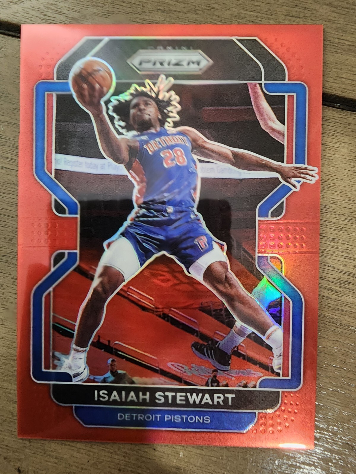 Isaiah Stewart 2020-21 Prizm #158 Red Prizm /299
