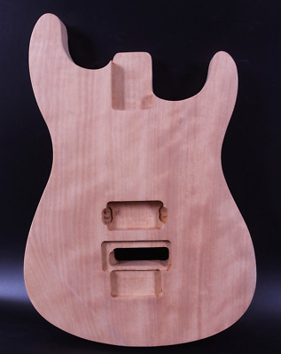 DIY guitar Body Mahogany Guitar Project Unfinished Locking Nut Bolt On style