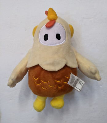 Fall Guys Ultimate Knockout Chicken 8-Inch Small Plush Stuffed Animal Toy