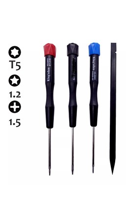 Kingsdun 4Pcs Apple Screwdriver Tool Set with Torx Screwdriver T5 Pentalobe P...