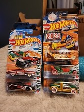 New-Hot Wheels Holiday Edition 2024 Set 5 - Happy New Year 2025