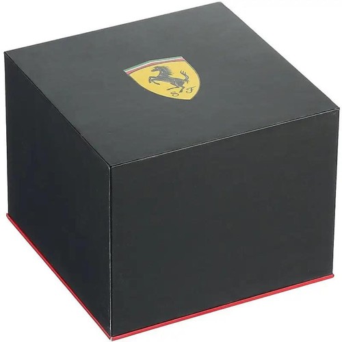 Orologio Uomo Solo Tempo FERRARI 0830426 con Cinturino Silicone Nero - Foto 3 di 3