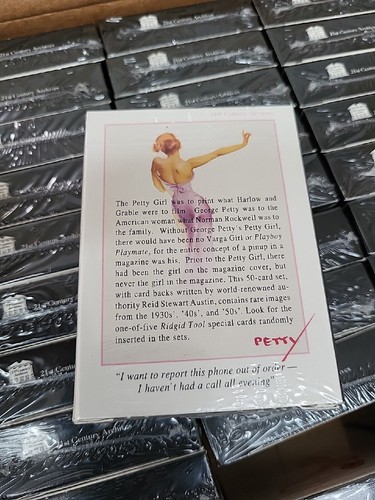 Wholesale Case Lot 30 The Petty Girl Pin-ups Trading Cards Box Set Vtg 90s NOS - Picture 4 of 6