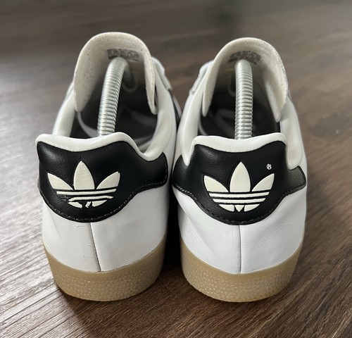 ADIDAS Gazelle Super Men’s Terrace Trainers, White/Black - Size 10.5 (BB52433) - Imagen 4 de 12