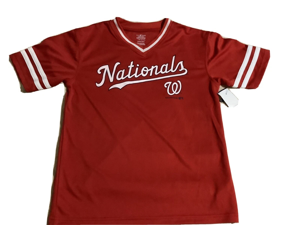 New! Washington Nationals Youth L MLB Jersey