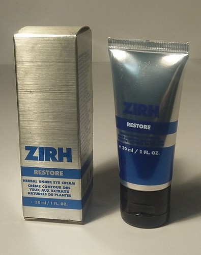 ZIRH RESTORE Herbal Under Eye CREAM 1 OZ / 30mL *NEW IN BOX* *READ AD*