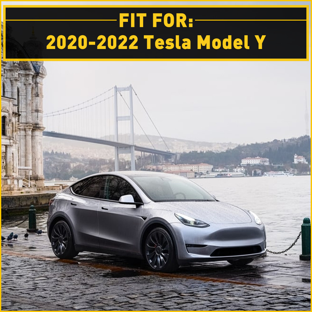 Tail Bumper Reflectors Red Pair For Tesla Model Y 2020-2023