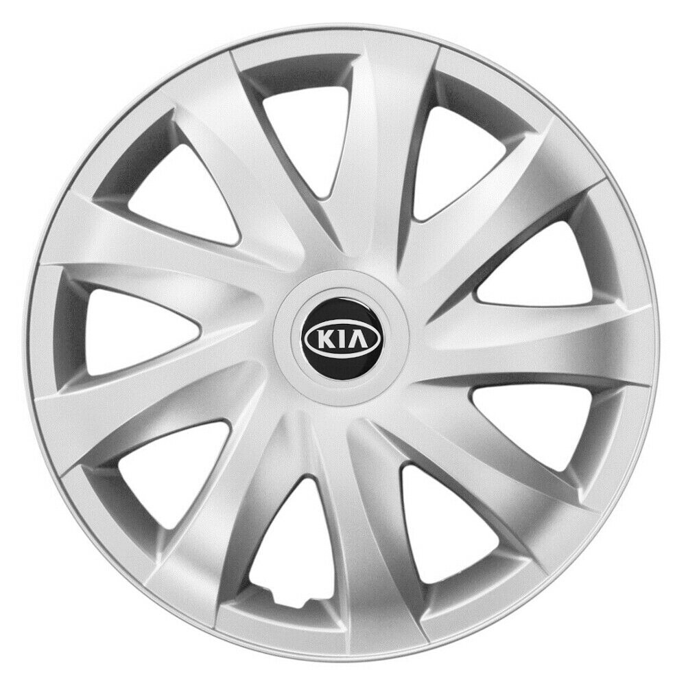 14'' Wheel trims hub caps fit KIA Picanto Rio silver 4x14'' eBay