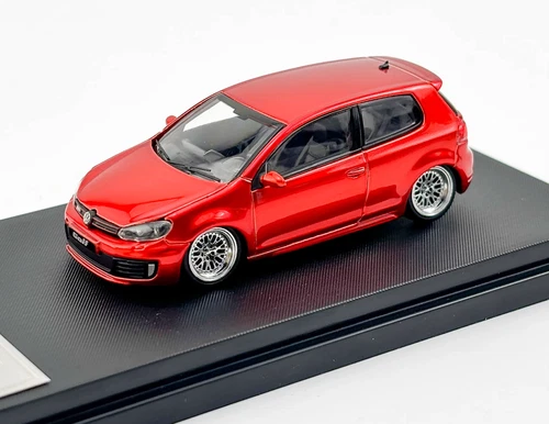 Maxwell 1: 64 红色大众高尔夫 GTI MK6 VIP BBS 运动模型压铸金属汽车- - Picture 2 of 3
