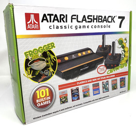 Atari Flashback 7 Classic Console with 101 Games, Controllers, Box, Tested