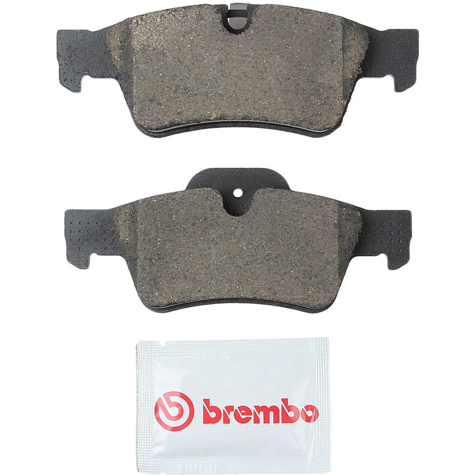 Juego de 3 pastillas de rotor de freno trasero Brembo para Mercedes-Benz R500_XJ 2006-2007 Foto 2 de 4