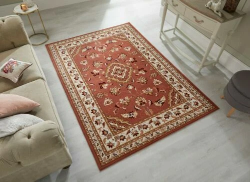 Tapis rose à motif Oriental pour la maison