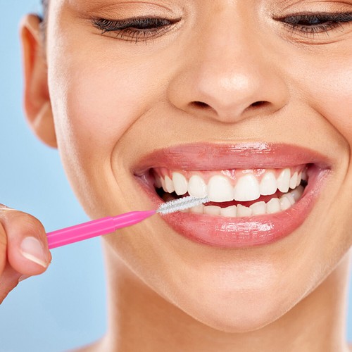 100Pcs Cleaner Interdental Brush Flossers for Braces Teeth Cleaning Tools - Picture 8 of 11