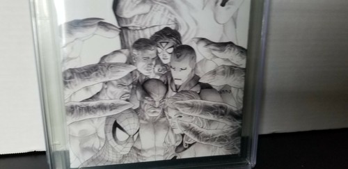 Marvel Comics Secret Invasion 1 McNiven Variant Sketch Cover RARE CGC 9.8 - Picture 5 of 7