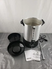PREOWNED Proctor Silex 120V Commercial 60 Cup Drip Coffee Maker Urn Locking Lid