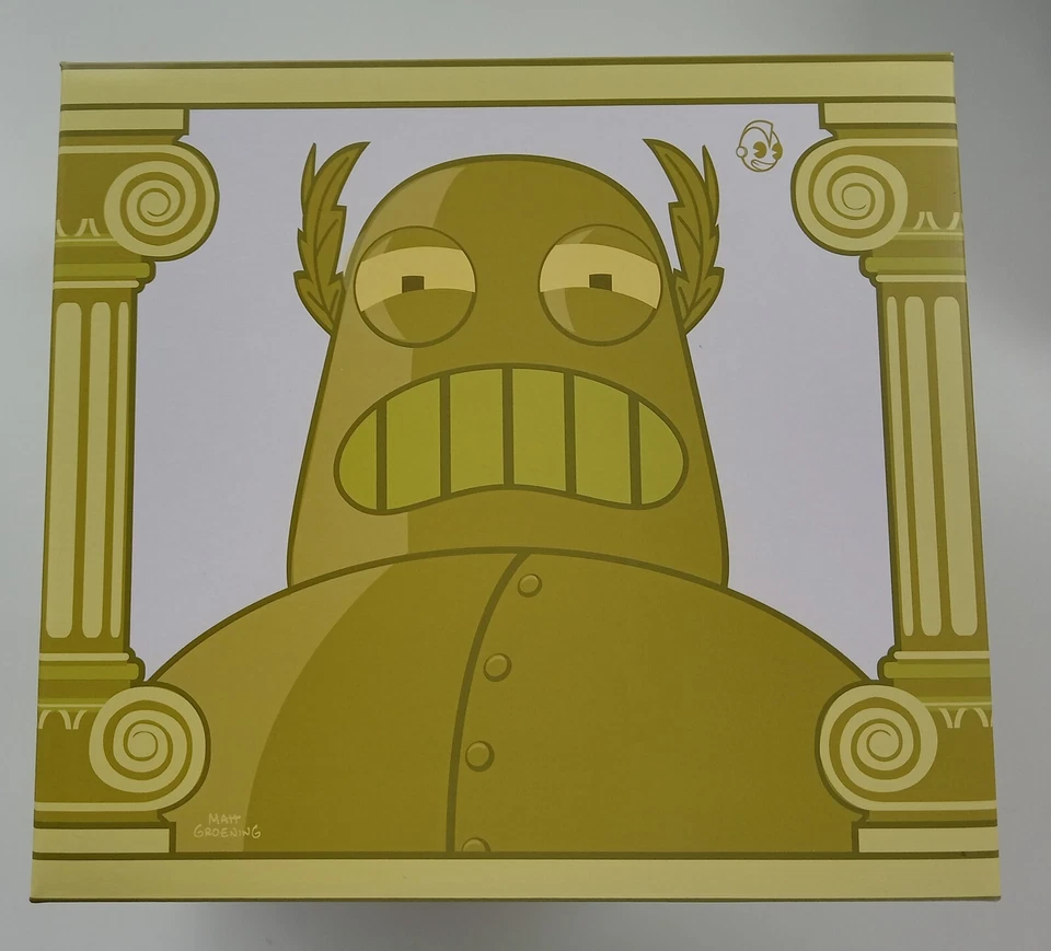 Kidrobot Futurama: Hedonismbot 6" Medium Vinyl Art Figure Hedonism Bot Robot Pop - Image 3 of 4