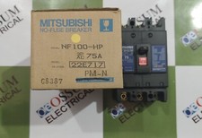 MITSUBISHI NF100-HP CIRCUIT BREAKER 75A  440VAC 50KA FREE FAST SHIPPING