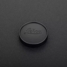Front Metal Lens Cap For Leica 50mm f:1.4 V2 Summilux-M Lens E43 Version Black